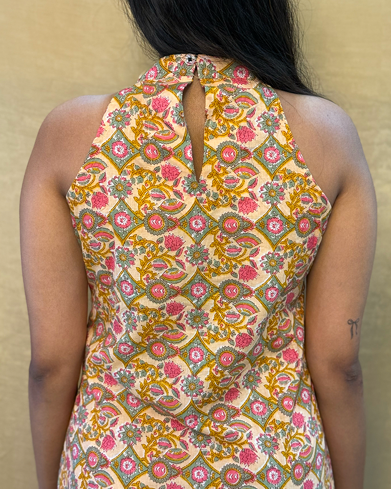 Rooh - Yellow Sleeveless Co-ord Set